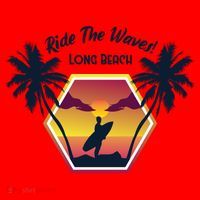 Ride The Waves Long Beach Santa Hat thumb 1