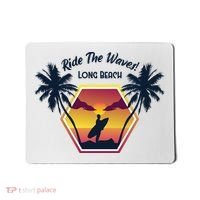 Ride The Waves Long Beach Mousepad thumb 0