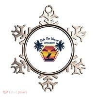 Ride The Waves Long Beach Ornament thumb 0