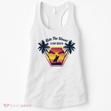 Ride The Waves Long Beach Women's Tank Top