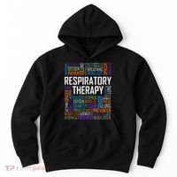 Respiratory Therapist Words Therapy Care Week Hoodie thumb 0