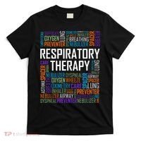 Respiratory Therapist Words Therapy Care Week T-Shirt thumb 0
