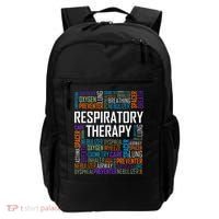Respiratory Therapist Words Therapy Care Week Backpack thumb 0
