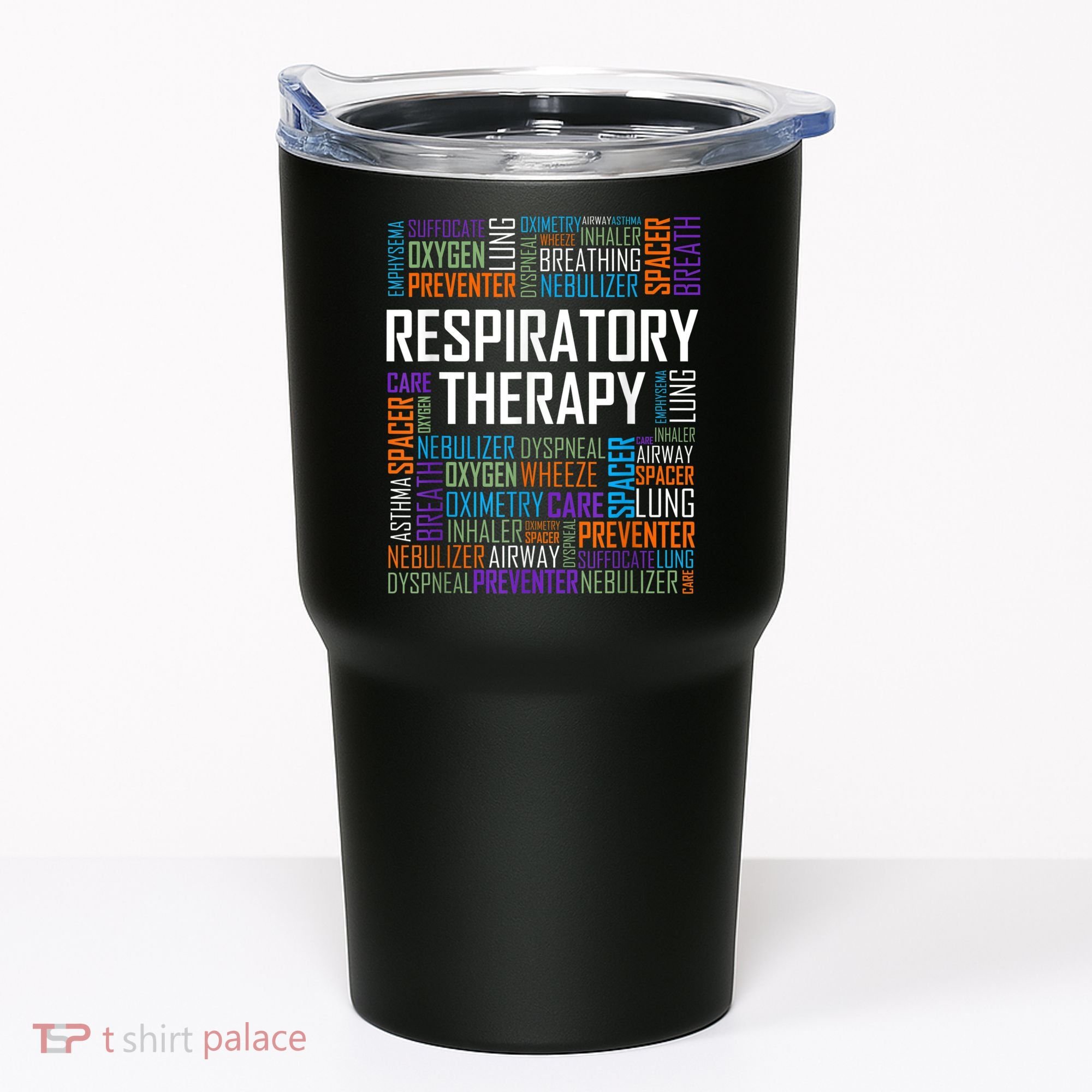 Respiratory Therapist Words Therapy Care Week Tumbler
