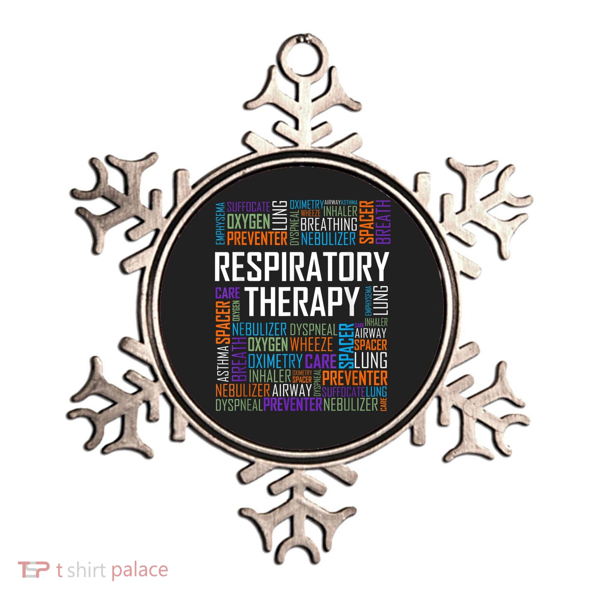 Respiratory Therapist Words Therapy Care Week Ornament