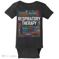 Respiratory Therapist Words Therapy Care Week Baby Bodysuit thumb 0