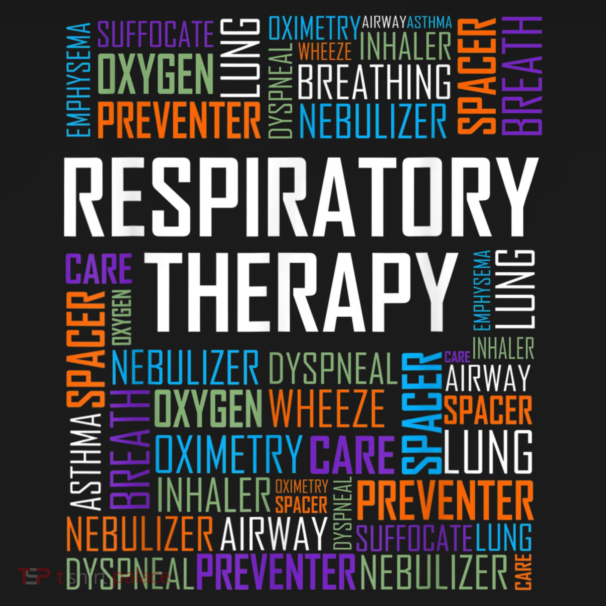 Respiratory Therapist Words Therapy Care Week Visor