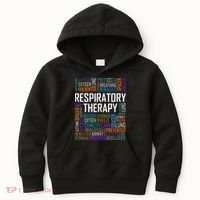 Respiratory Therapist Words Therapy Care Week Kids Hoodie thumb 0