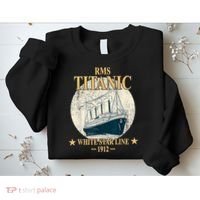 RMS TITANIC White Star Line Cruise Ship 1912 boy girl kid Sweatshirt thumb 2