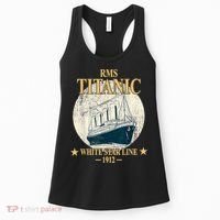 RMS TITANIC White Star Line Cruise Ship 1912 boy girl kid Women's Tank Top thumb 0