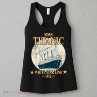 RMS TITANIC White Star Line Cruise Ship 1912 boy girl kid Women's Tank Top thumb 3
