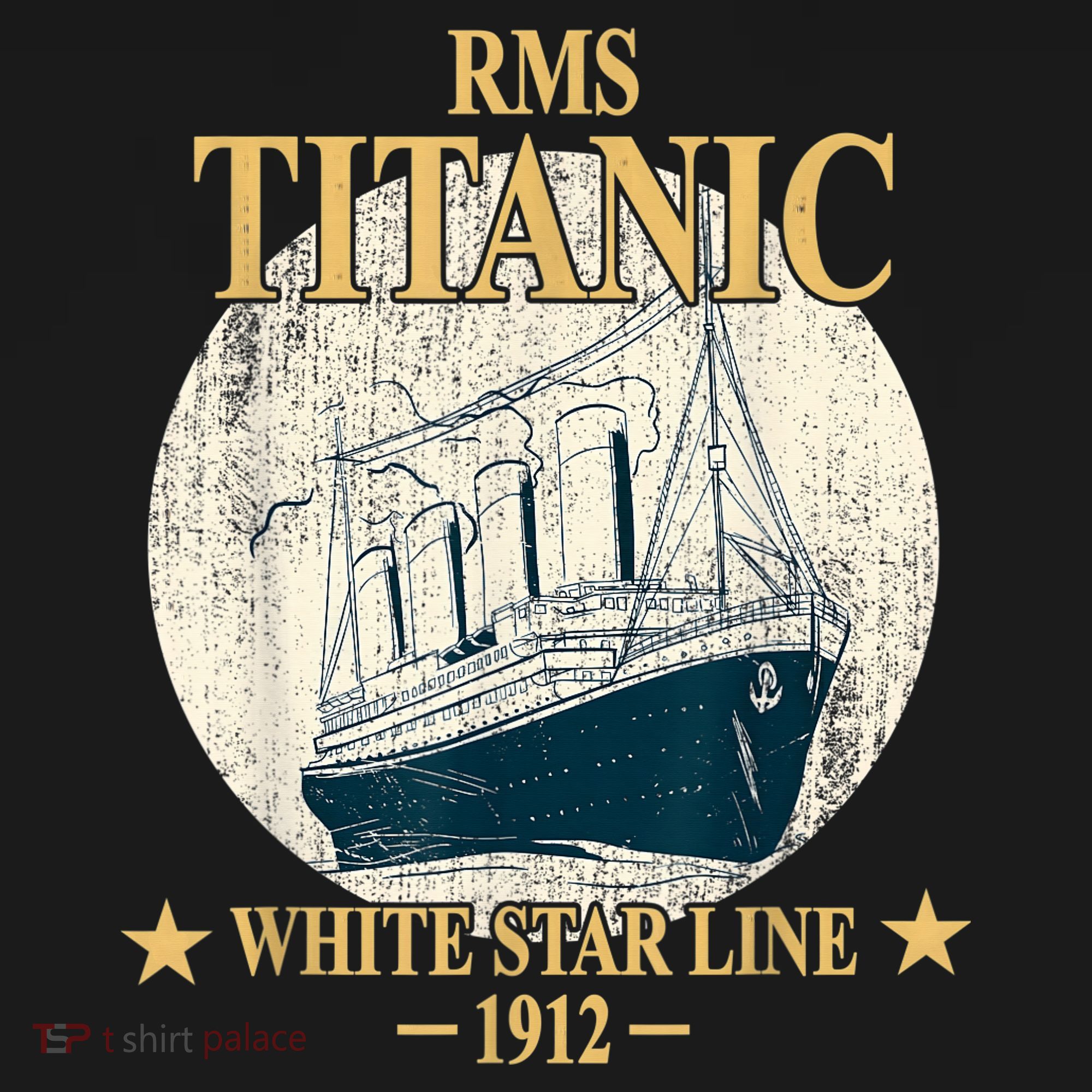 RMS TITANIC White Star Line Cruise Ship 1912 boy girl kid Women's Tank Top