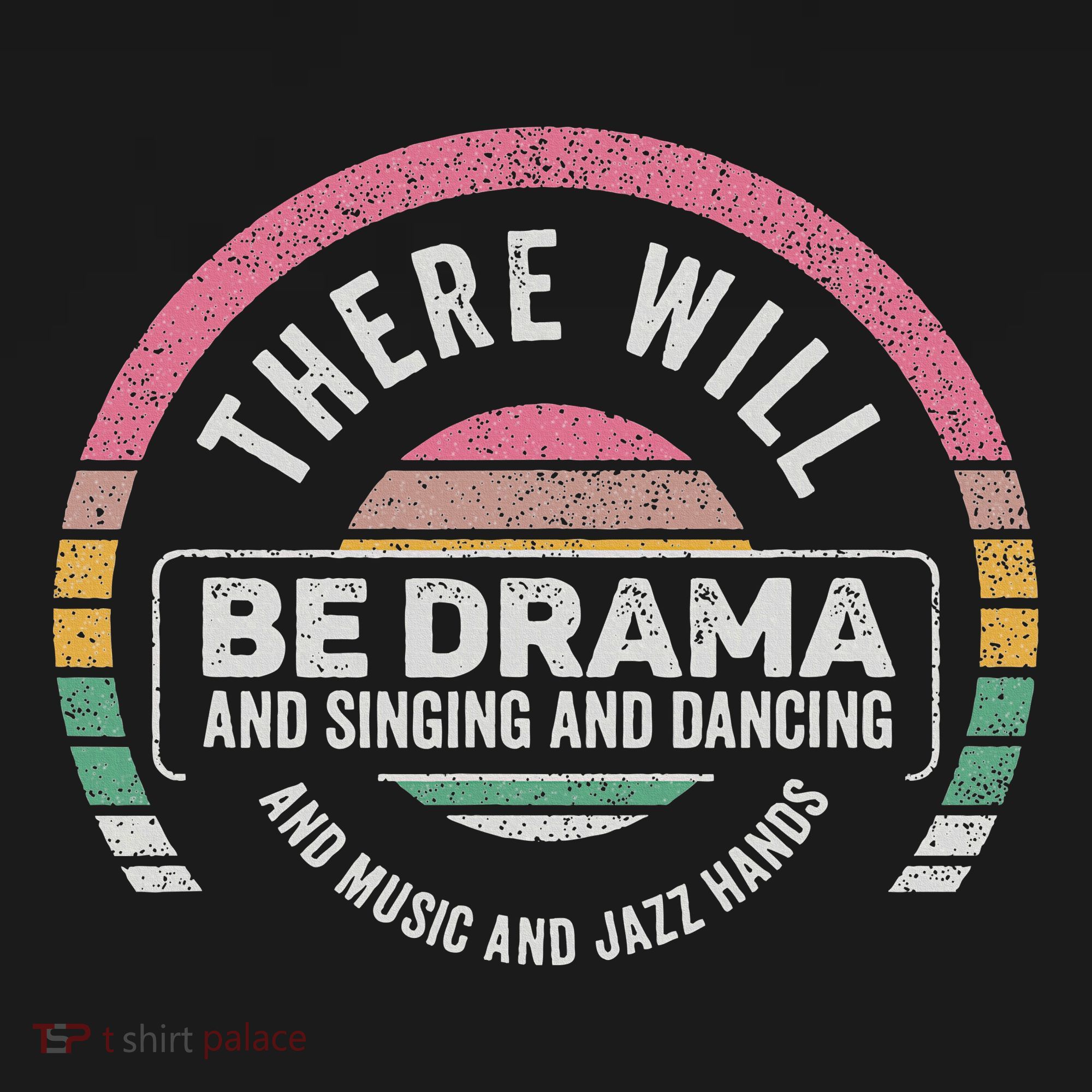 Retro There Will Be Drama Theater Theatre Musical Actor Gift Women's Hoodie