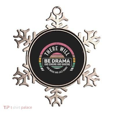 Retro There Will Be Drama Theater Theatre Musical Actor Gift Ornament
