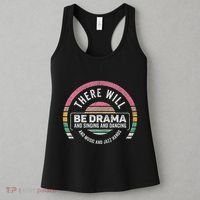 Retro There Will Be Drama Theater Theatre Musical Actor Gift Women's Tank Top thumb 3