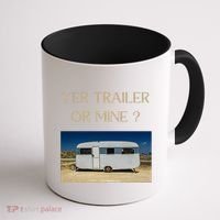 Redneck Trailer White Trash Party Attire Hillbilly Costume Gift Coffee Mug thumb 1
