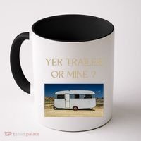 Redneck Trailer White Trash Party Attire Hillbilly Costume Gift Coffee Mug thumb 0
