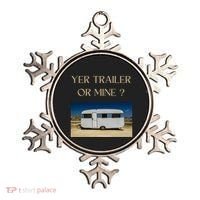 Redneck Trailer White Trash Party Attire Hillbilly Costume Gift Ornament thumb 0