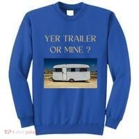 Redneck Trailer White Trash Party Attire Hillbilly Costume Gift Sweatshirt thumb 0
