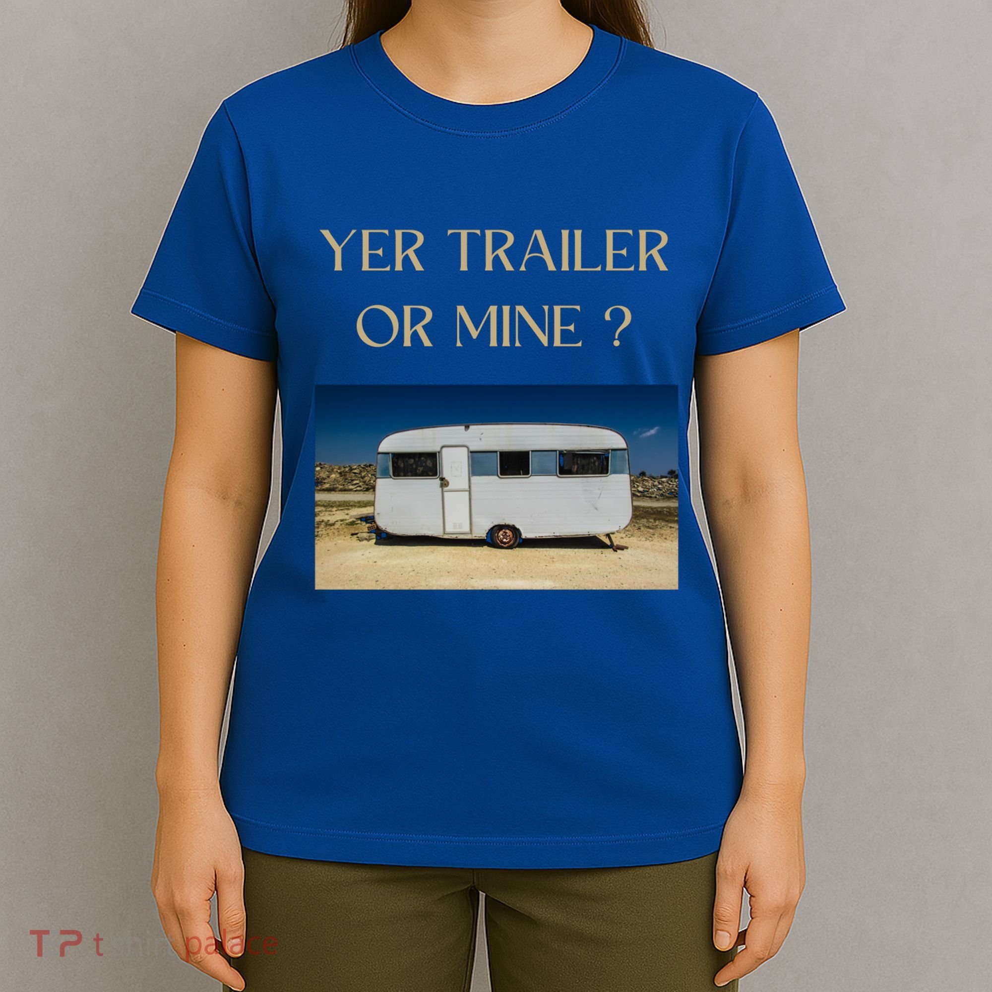 Redneck Trailer White Trash Party Attire Hillbilly Costume Gift T-Shirt