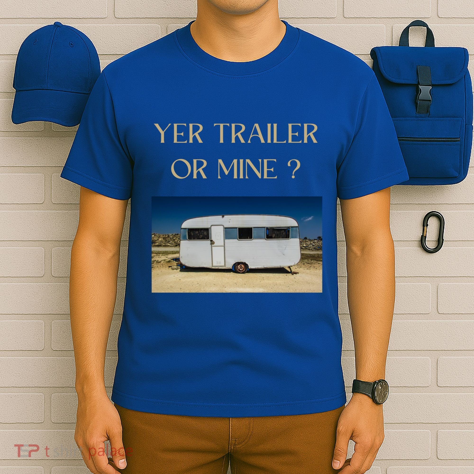 Redneck Trailer White Trash Party Attire Hillbilly Costume Gift T-Shirt