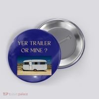 Redneck Trailer White Trash Party Attire Hillbilly Costume Gift Button thumb 0