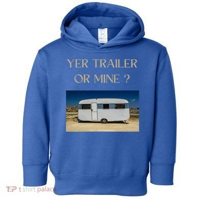 Redneck Trailer White Trash Party Attire Hillbilly Costume Gift Toddler Hoodie