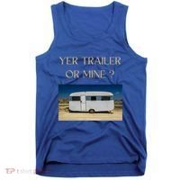 Redneck Trailer White Trash Party Attire Hillbilly Costume Gift Tank Top thumb 0