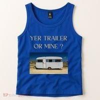 Redneck Trailer White Trash Party Attire Hillbilly Costume Gift Tank Top thumb 2