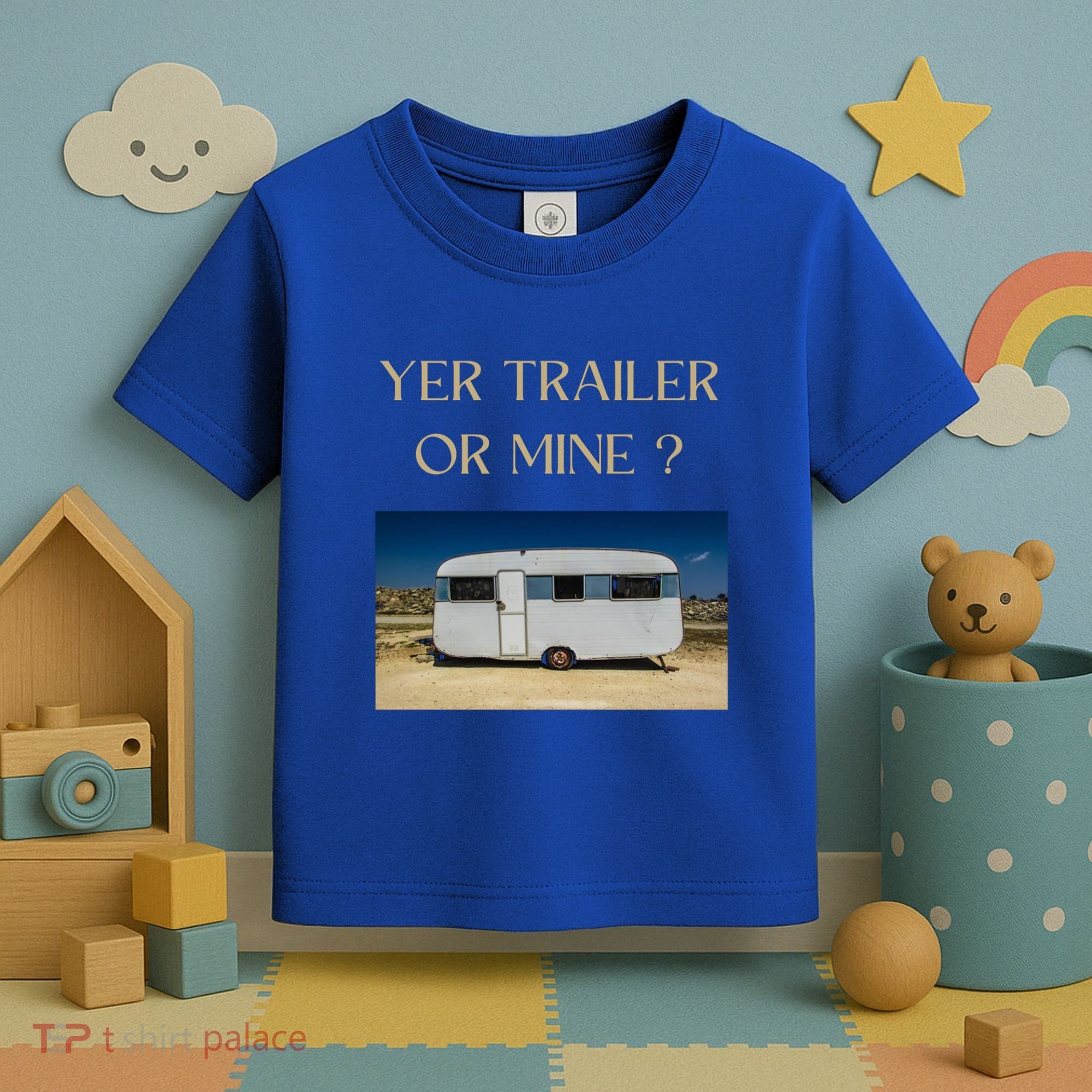 Redneck Trailer White Trash Party Attire Hillbilly Costume Gift Toddler T-Shirt