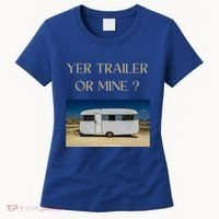 Redneck Trailer White Trash Party Attire Hillbilly Costume Gift Women's T-Shirt thumb 0