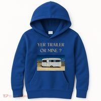 Redneck Trailer White Trash Party Attire Hillbilly Costume Gift Kids Hoodie thumb 0
