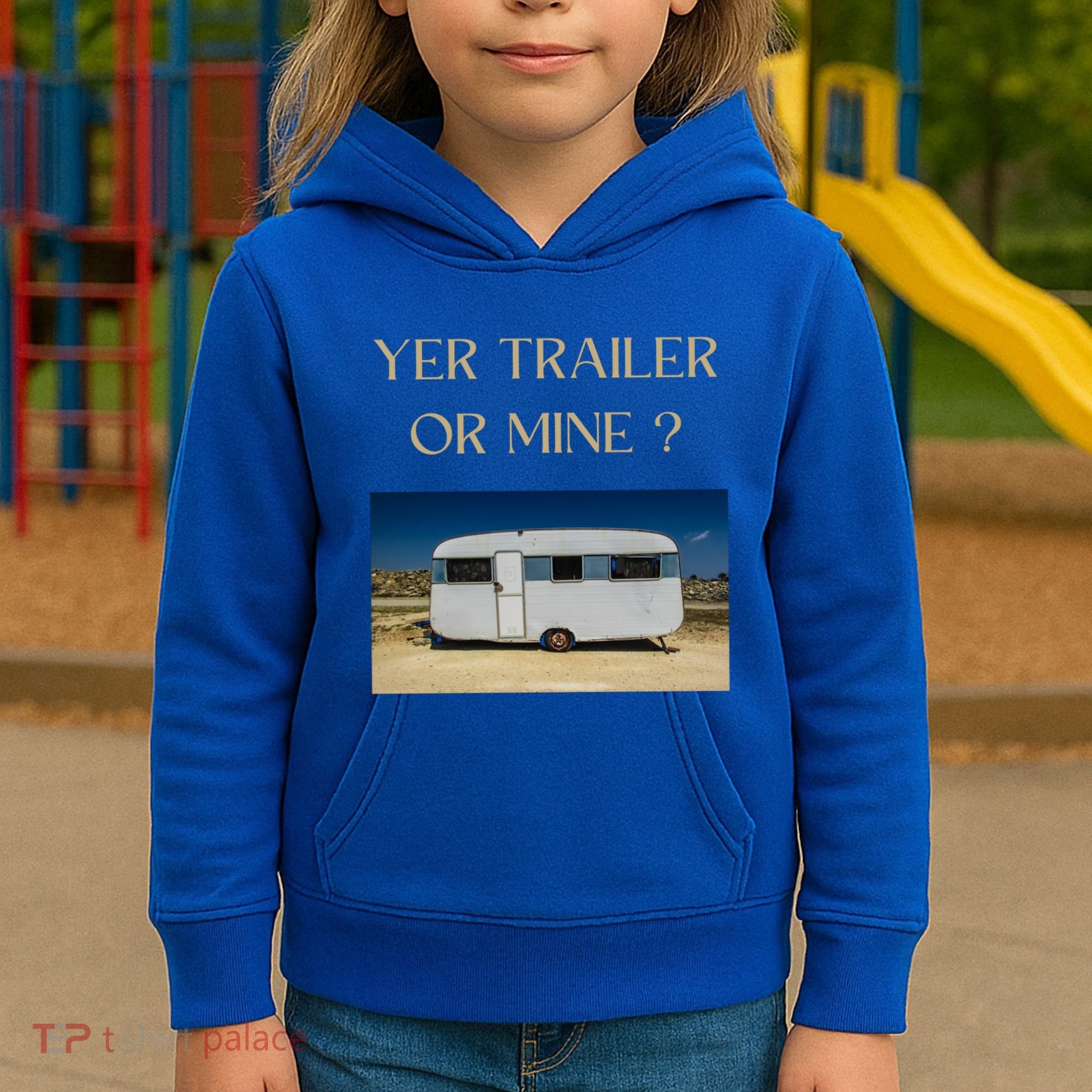 Redneck Trailer White Trash Party Attire Hillbilly Costume Gift Kids Hoodie