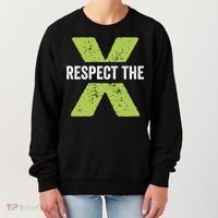 Respect The X Pickleball Funny Pickleball Gift Women's Sweatshirt thumb 0