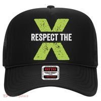 Respect The X Pickleball Funny Pickleball Gift Hat thumb 0