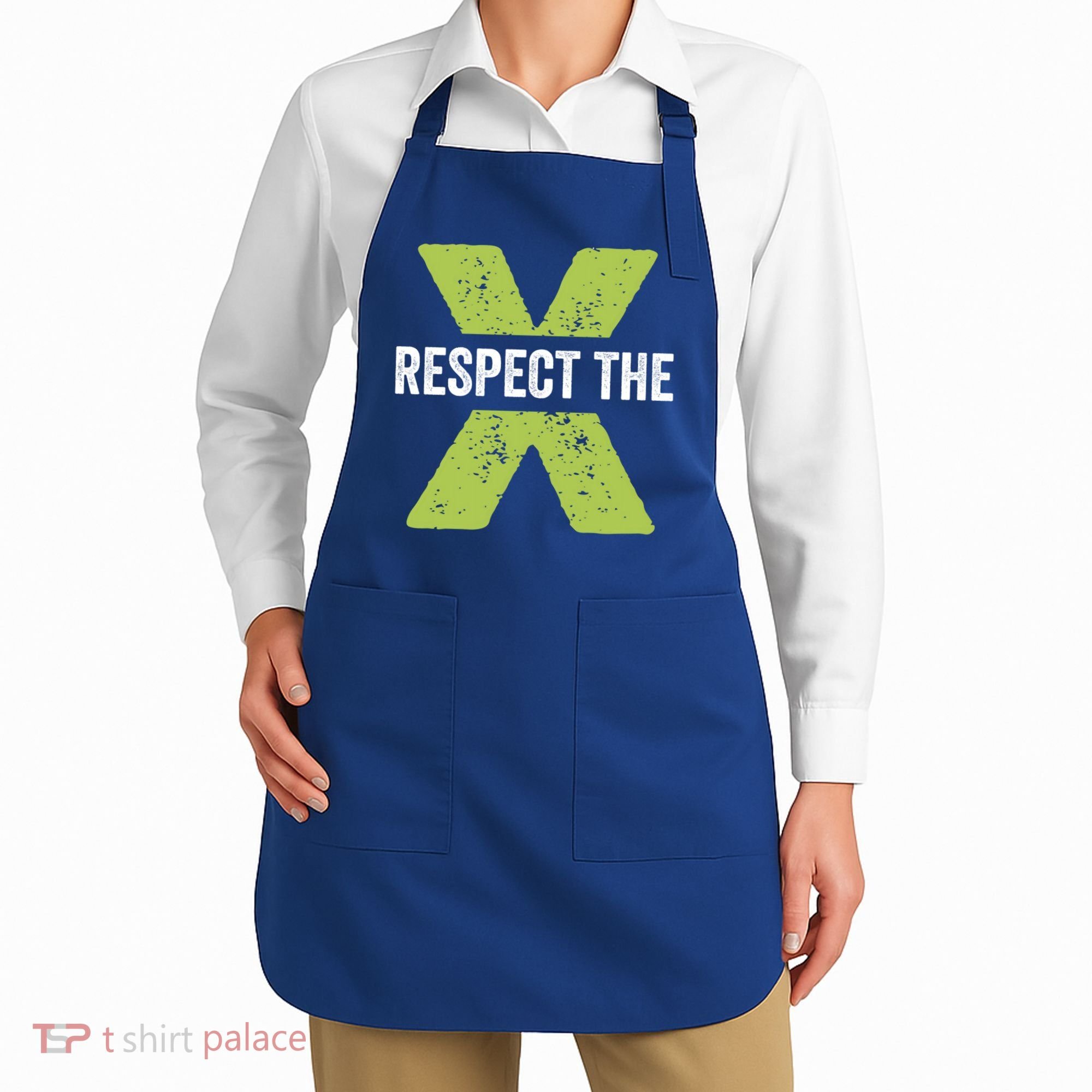 Respect The X Pickleball Funny Pickleball Gift Apron