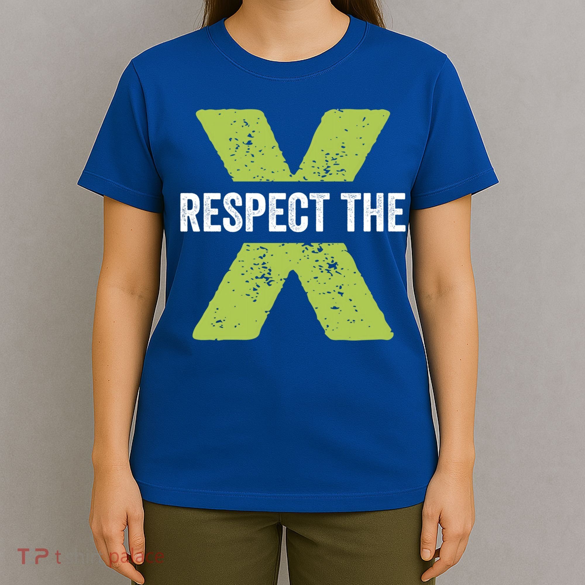 Respect The X Pickleball Funny Pickleball Gift T-Shirt