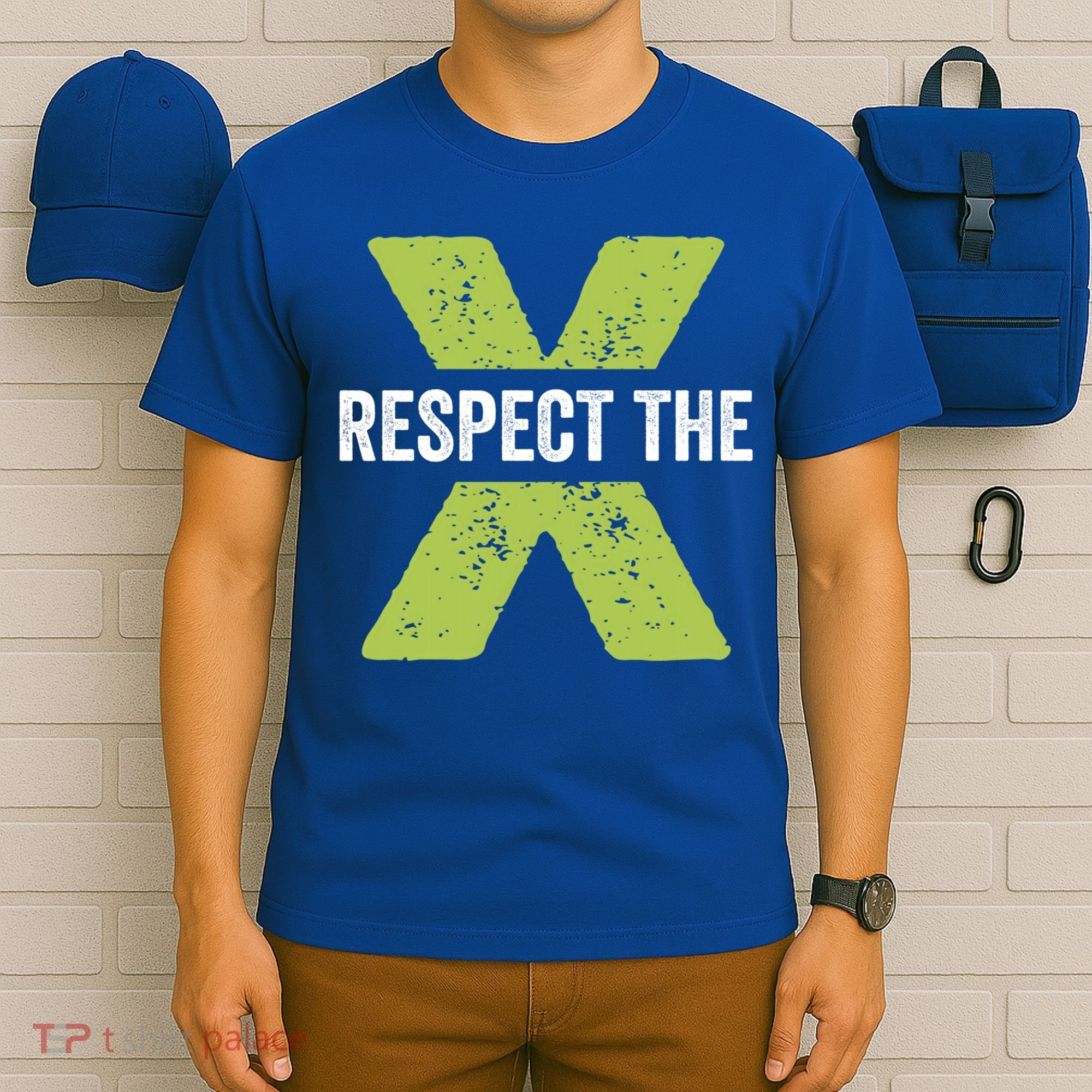 Respect The X Pickleball Funny Pickleball Gift T-Shirt