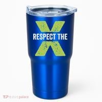 Respect The X Pickleball Funny Pickleball Gift Tumbler thumb 0