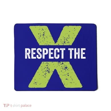 Respect The X Pickleball Funny Pickleball Gift Mousepad