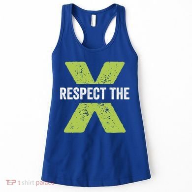 Respect The X Pickleball Funny Pickleball Gift Women's Tank Top