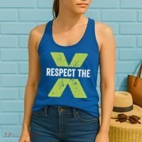 Respect The X Pickleball Funny Pickleball Gift Women's Tank Top thumb 2