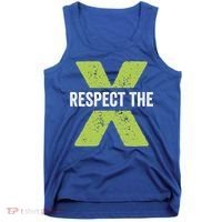 Respect The X Pickleball Funny Pickleball Gift Tank Top thumb 0