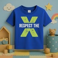 Respect The X Pickleball Funny Pickleball Gift Toddler T-Shirt thumb 3