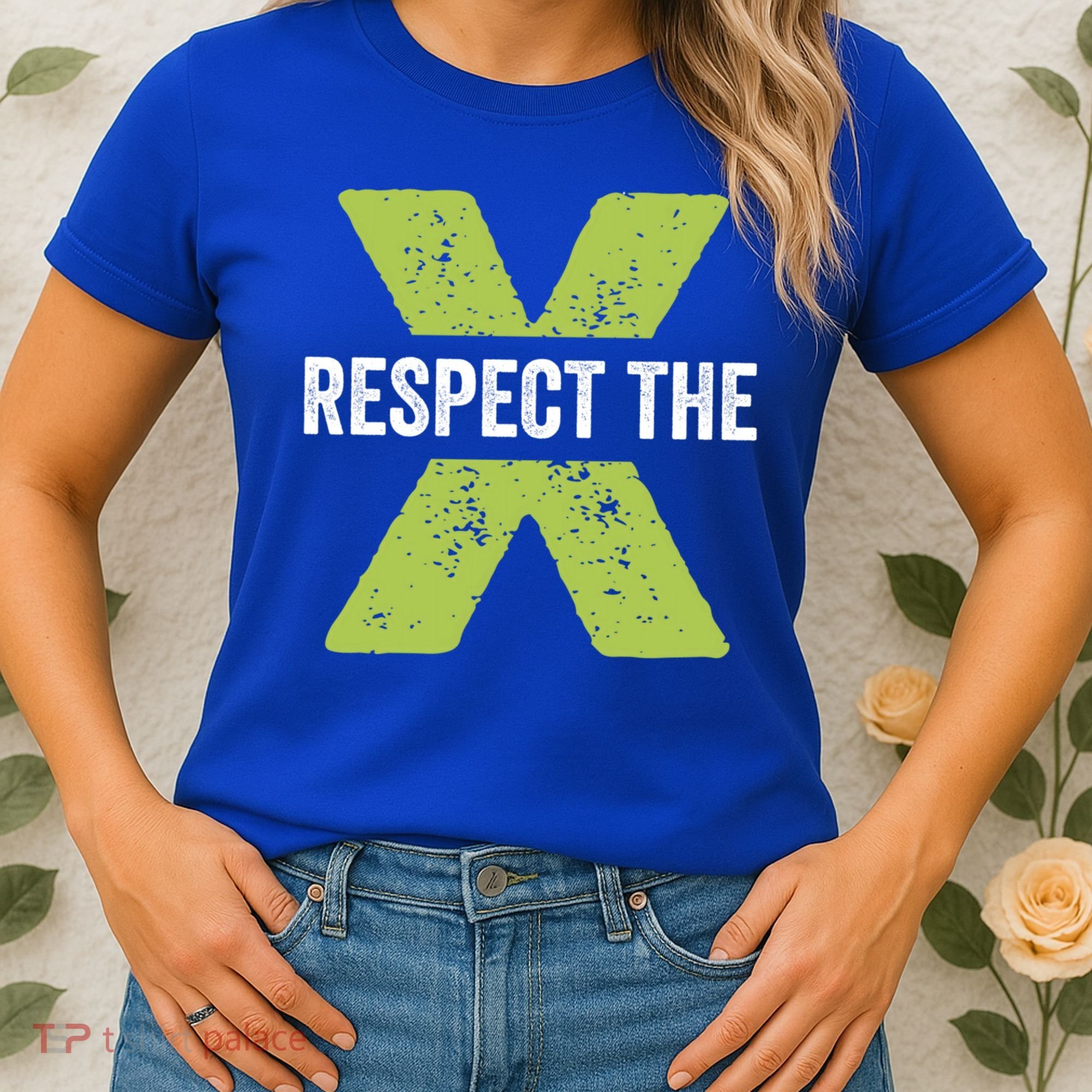 Respect The X Pickleball Funny Pickleball Gift Women's T-Shirt