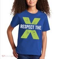 Respect The X Pickleball Funny Pickleball Gift Kids T-Shirt thumb 2