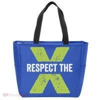 Respect The X Pickleball Funny Pickleball Gift Tote Bag thumb 0
