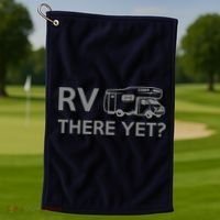 RV There Yet Golf Towel thumb 1