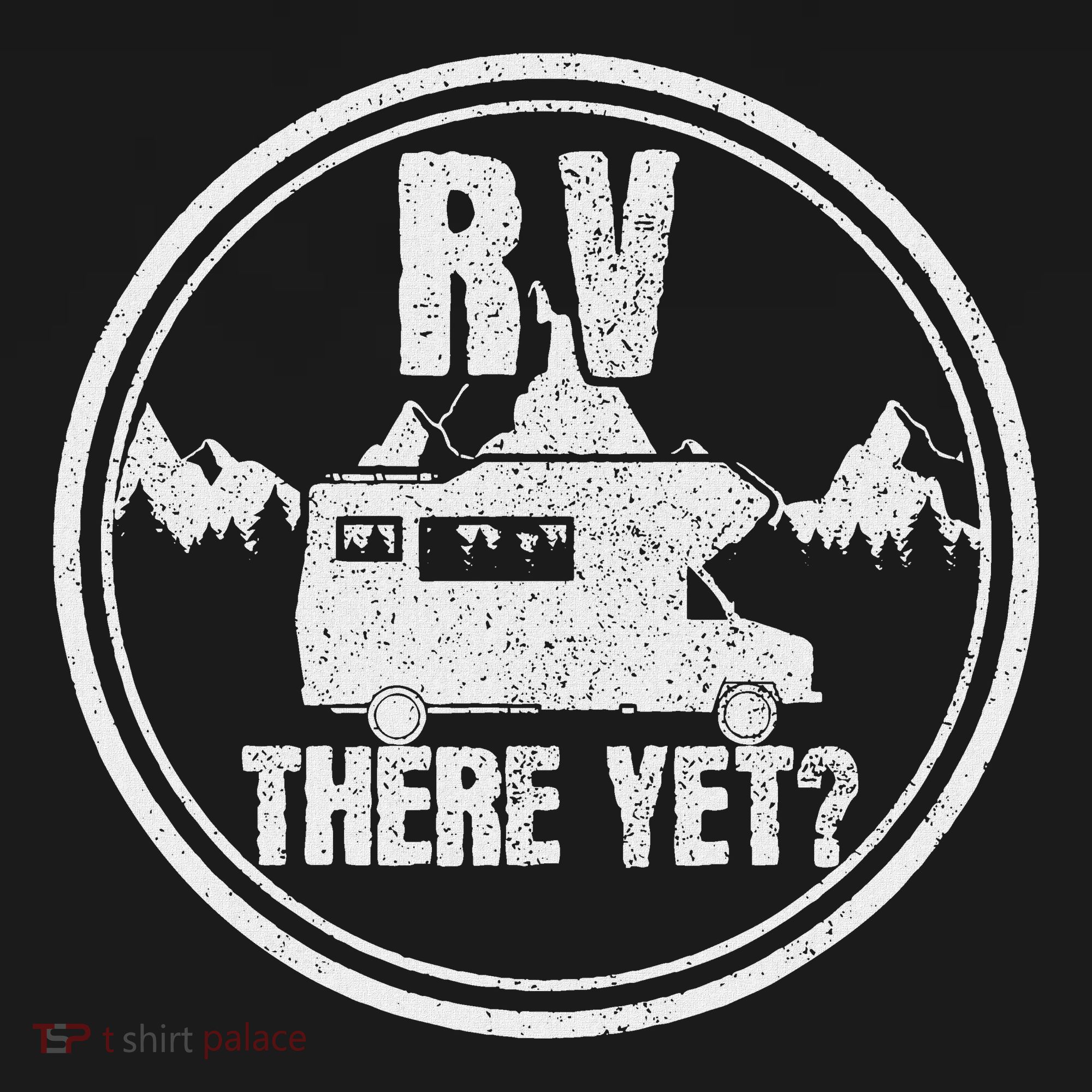 Rv There Yet Road Trip Camping Funny Camper Gift Women's Tank Top