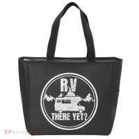 Rv There Yet Road Trip Camping Funny Camper Gift Tote Bag thumb 0